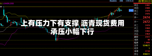 上有压力下有支撑 沥青现货费用承压小幅下行-第2张图片