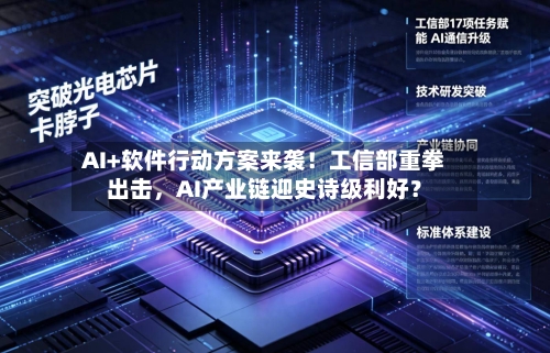 AI+软件行动方案来袭！工信部重拳出击，AI产业链迎史诗级利好？-第3张图片