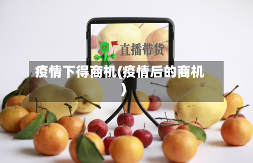 疫情下得商机(疫情后的商机)-第2张图片