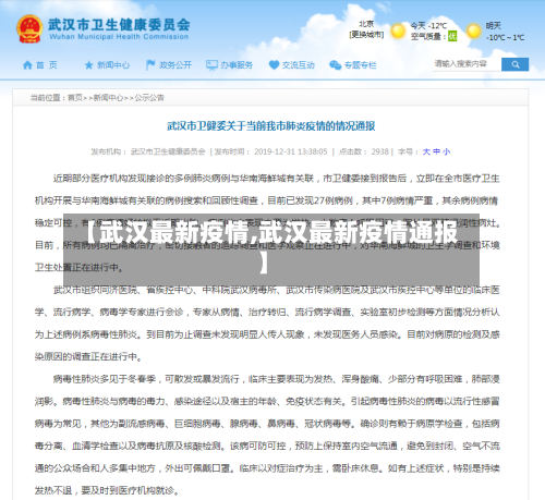 【武汉最新疫情,武汉最新疫情通报】-第3张图片