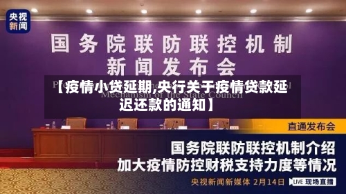 【疫情小贷延期,央行关于疫情贷款延迟还款的通知】-第2张图片