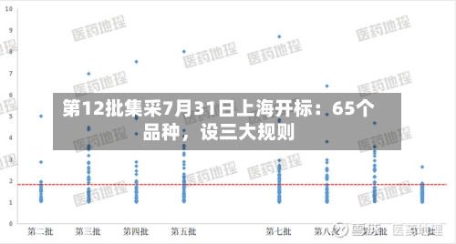 第12批集采7月31日上海开标：65个品种，设三大规则-第3张图片
