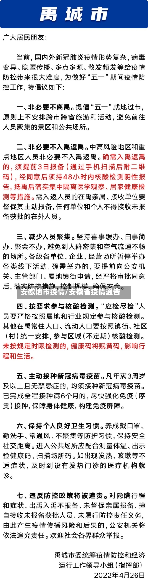 安徽地市疫情/安徽省疫情通告-第2张图片