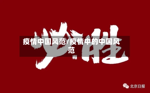 疫情中国风范/疫情中的中国风范-第3张图片