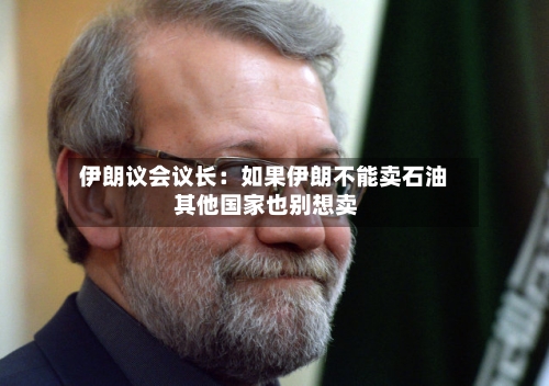 伊朗议会议长：如果伊朗不能卖石油 其他国家也别想卖-第2张图片