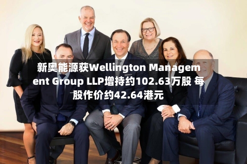 新奥能源获Wellington Management Group LLP增持约102.63万股 每股作价约42.64港元-第2张图片