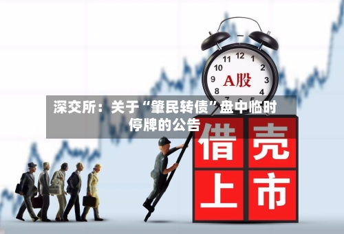 深交所：关于“肇民转债”盘中临时停牌的公告