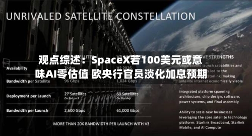 观点综述：SpaceX若100美元或意味AI零估值 欧央行官员淡化加息预期-第2张图片
