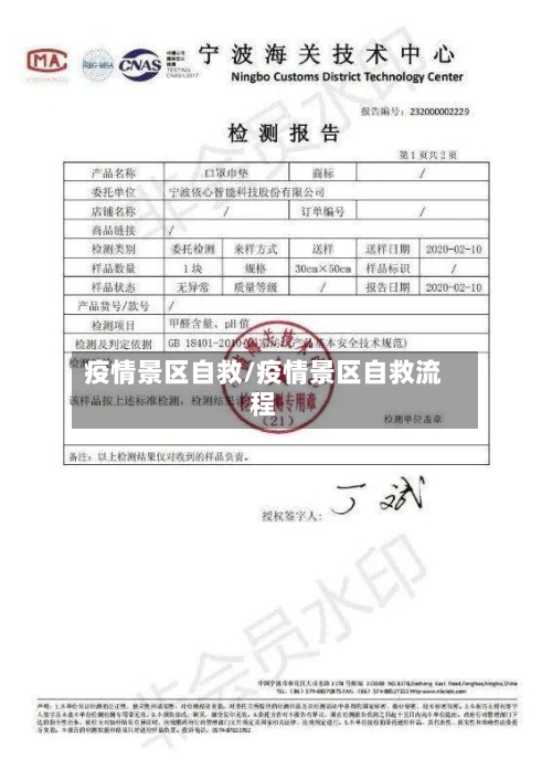 疫情景区自救/疫情景区自救流程-第3张图片