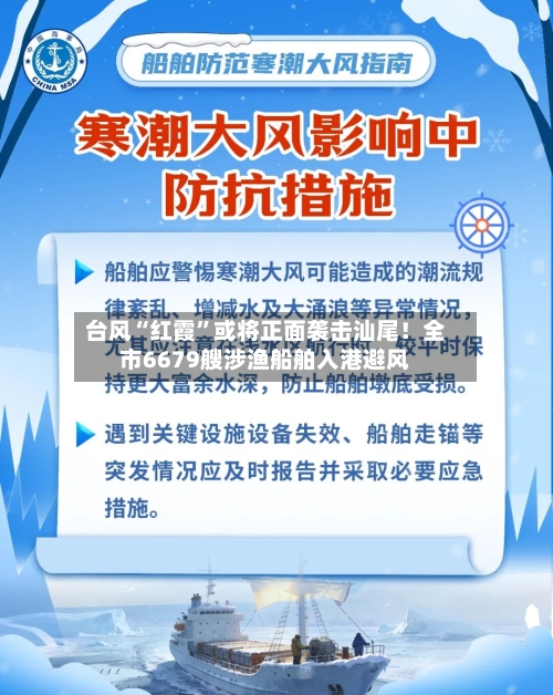 台风“红霞	”或将正面袭击汕尾！全市6679艘涉渔船舶入港避风-第2张图片