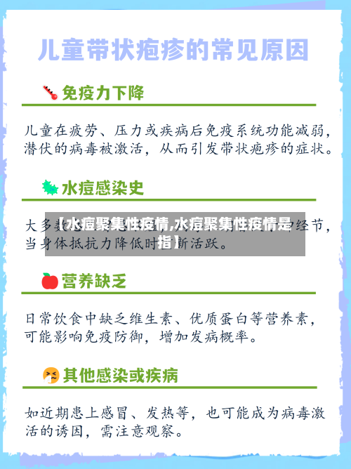 【水痘聚集性疫情,水痘聚集性疫情是指】-第3张图片