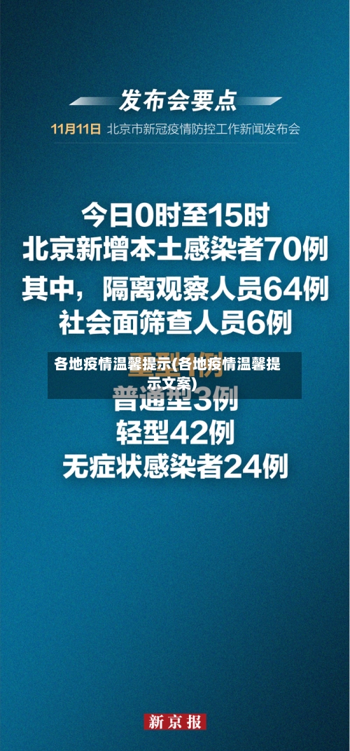 各地疫情温馨提示(各地疫情温馨提示文案)