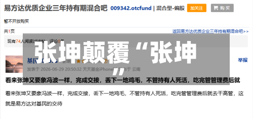 张坤颠覆“张坤”-第2张图片