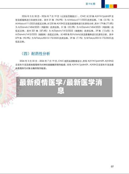 最新疫情医学/最新医学消息-第2张图片