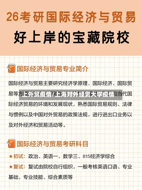 上外贸疫情/上海对外经贸大学疫情-第2张图片