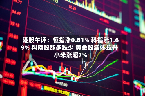 港股午评：恒指涨0.81% 科指涨1.69% 科网股涨多跌少 黄金股集体拉升 小米涨超7%