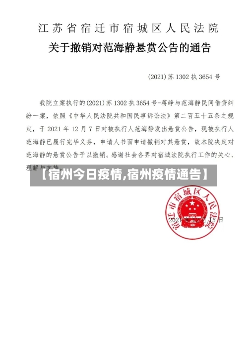 【宿州今日疫情,宿州疫情通告】