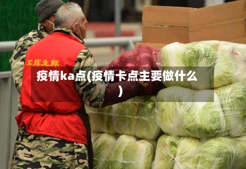 疫情ka点(疫情卡点主要做什么)-第3张图片