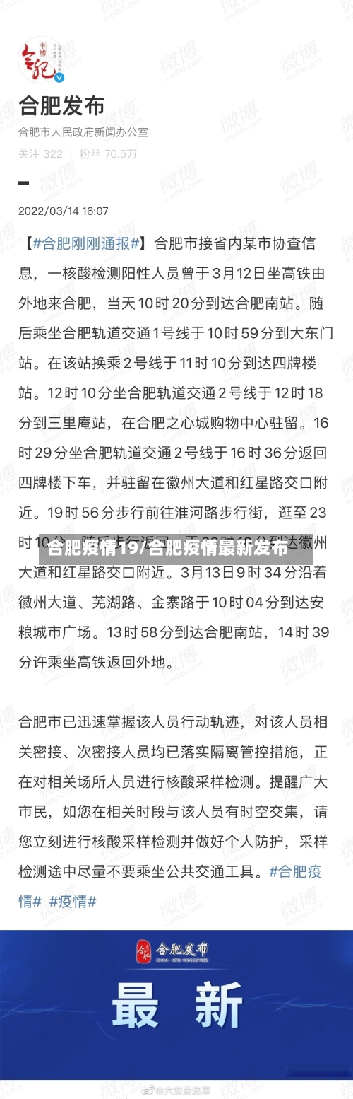 合肥疫情19/合肥疫情最新发布-第2张图片
