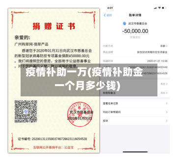 疫情补助一万(疫情补助金一个月多少钱)-第3张图片