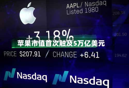苹果市值首次触及5万亿美元-第3张图片