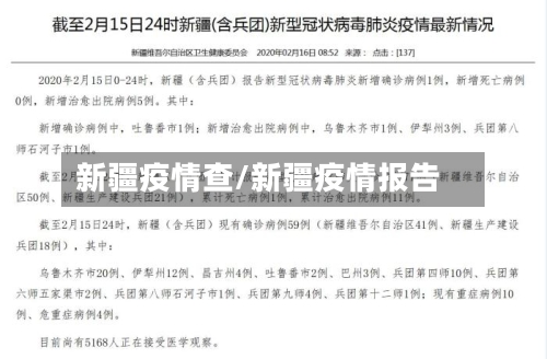 新疆疫情查/新疆疫情报告-第2张图片