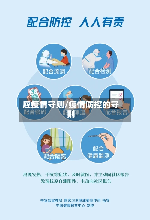 应疫情守则/疫情防控的守则