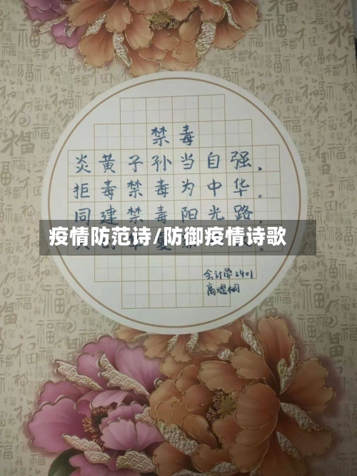 疫情防范诗/防御疫情诗歌