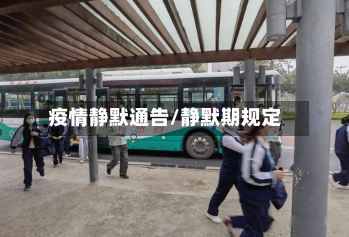 疫情静默通告/静默期规定-第3张图片