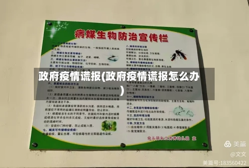 政府疫情谎报(政府疫情谎报怎么办)-第2张图片