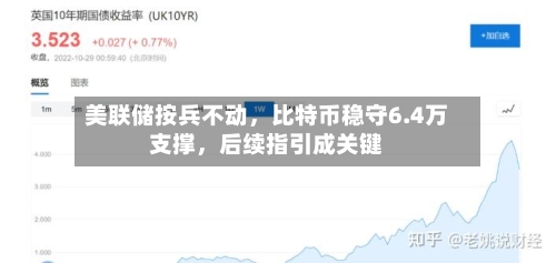 美联储按兵不动，比特币稳守6.4万支撑，后续指引成关键