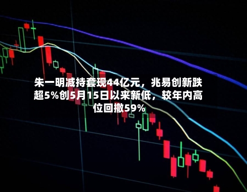 朱一明减持套现44亿元，兆易创新跌超5%创5月15日以来新低，较年内高位回撤59%