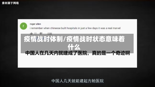 疫情战时体制/疫情战时状态意味着什么-第3张图片