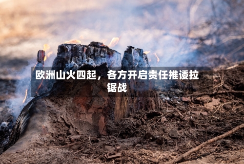欧洲山火四起，各方开启责任推诿拉锯战