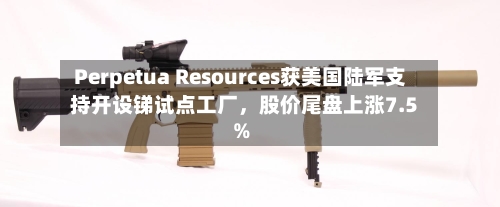 Perpetua Resources获美国陆军支持开设锑试点工厂，股价尾盘上涨7.5%-第2张图片