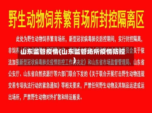 山东监管疫情(山东监管场所疫情防控)