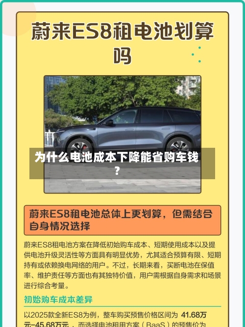 为什么电池成本下降能省购车钱?-第3张图片