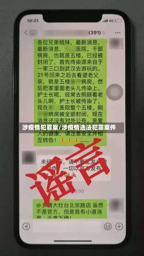 涉疫情犯罪案/涉疫情违法犯罪案件