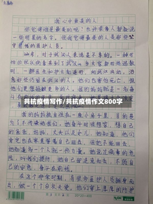 共抗疫情写作/共抗疫情作文800字-第2张图片