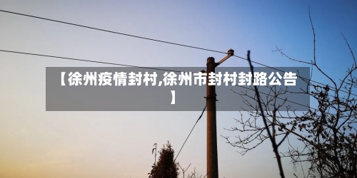 【徐州疫情封村,徐州市封村封路公告】
