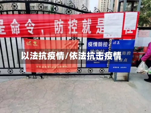 以法抗疫情/依法抗击疫情