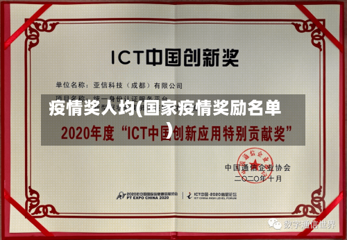 疫情奖人均(国家疫情奖励名单)-第2张图片