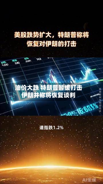 油价大跌 特朗普暂缓打击伊朗并称将恢复谈判