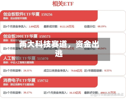 两大科技赛道，资金出逃-第2张图片