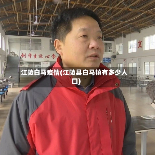江陵白马疫情(江陵县白马镇有多少人口)