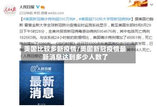 美国比较多新疫情/美国新冠疫情最新消息达到多少人数了
