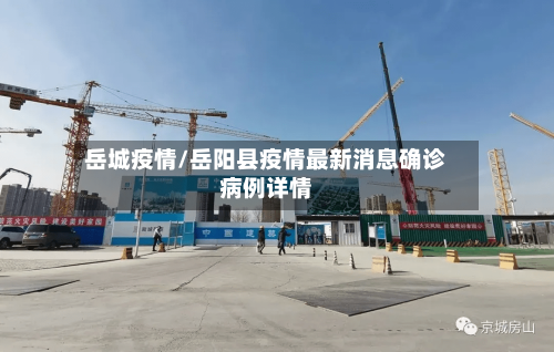 岳城疫情/岳阳县疫情最新消息确诊病例详情