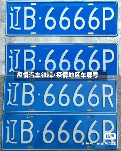 疫情汽车铁牌/疫情地区车牌号-第2张图片