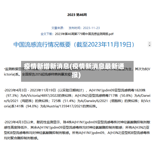 疫情新增新消息(疫情新消息最新通报)-第3张图片