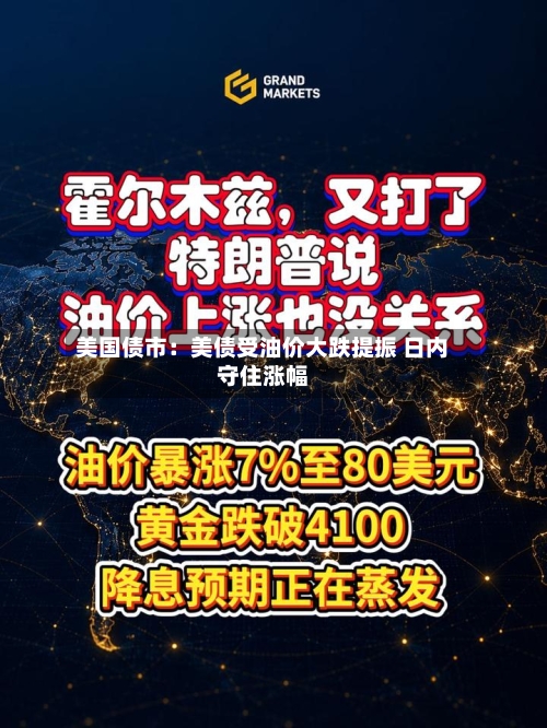 美国债市：美债受油价大跌提振 日内守住涨幅-第2张图片